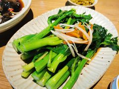 白灼芥兰-潮粥荟·潮汕砂锅粥(槐房万达店)