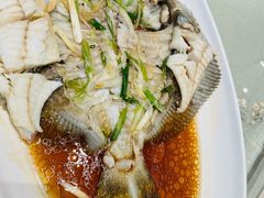 清蒸多宝鱼-将相和·海鲜蒸饺大连菜