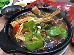 腐竹牛腩煲-广东粤秀餐馆(佳家花园小区店)