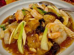 三鲜焖子-小船渔村•大连菜•大连焖鱼(明泽街店)