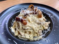 奶油培根意面-HELLO 27 意面·沙拉·帕尼尼