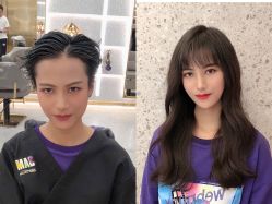 点击看大图 -3AM HAIR SALON染发接发