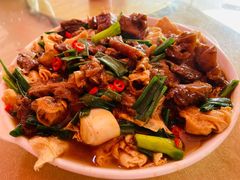 腐竹燜牛腩-红炎炎农家菜老字号(金水台店)