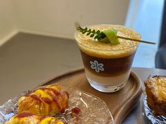 青柚燕麦拿铁-WATER CAFE(广厦店)