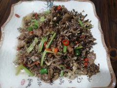 牛肉炒猫爪姑-下梅人家土菜馆(历史文化餐厅度假区店)