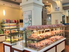 面包甜点陈列柜-长发西饼(道前店)