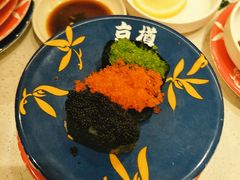鱼籽三拼-京樽回転寿司(奥林匹克店)