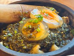 皮蛋烧椒茄子-将军府·鸡毛店(武侯祠店)