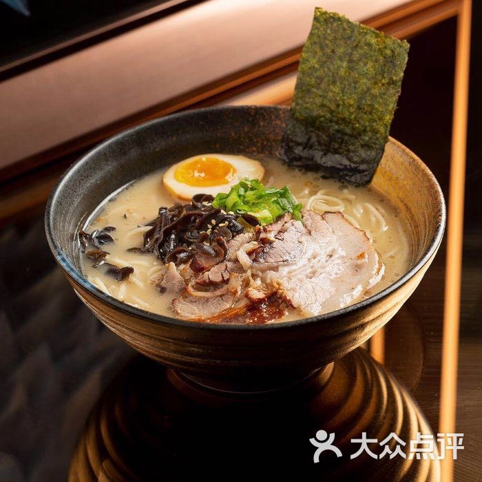 p one lounge招牌浓汤豚骨拉面图片-北京西餐-大众点评网