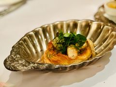 香煎北海道扇贝派-壳里西餐厅Coquille Seafood Bistro(蒙自路店)