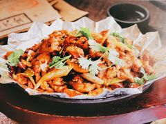 铁板京葱烤肉-粥六•新晋菜(柳巷店)