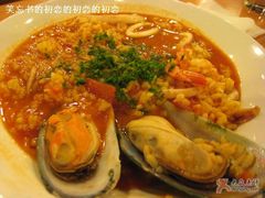 番茄海鲜多梭利饭12.00-萨莉亚意式餐厅(特力时尚汇店)