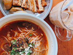 小碗酸牛肉饵丝-莉安酸牛肉早点