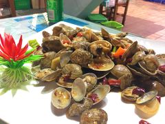 辣炒花甲-范饭椰林川湘味海鲜·椰子鸡(三亚湾椰梦长廊店)