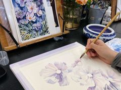 -六出私塾LiuChu•成人美术书法系统课程专业画室(熊婆婆的花园店)