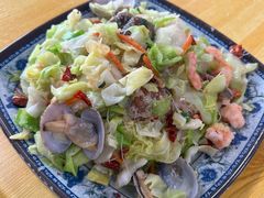 海鲜炒兴化粉-福州人铭小吃