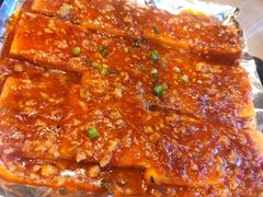 铁板豆腐-山楂树融合菜餐厅