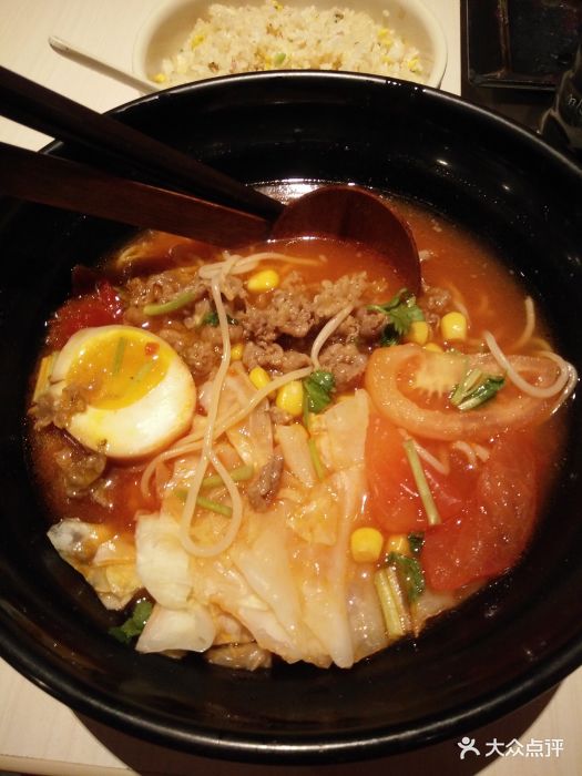 味千拉面(二七路店)番茄牛肉拉面&mini培根炒饭图片 - 第72张