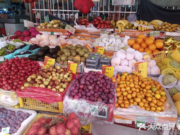 林旺社区水果市场图片