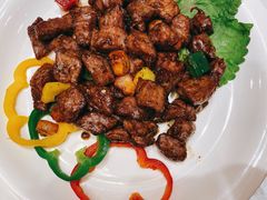 彩椒巴东牛仔粒-万宝海鲜舫(劳动公园店)