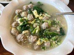 菠菜丸子汤-私房小厨(康城路店)
