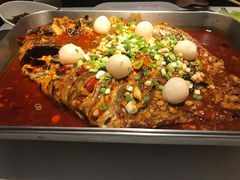 荔枝香辣清江鱼-鱼酷活鱼烤鱼(沈阳大悦城店)