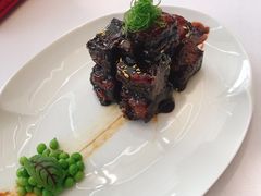 桂花糖醋肉排-悦轩中餐厅·高空江景·杭州柏悦酒店
