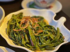 马拉盏炒通菜-大头虾越式风味餐厅(光明广场店)