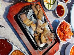 韩式铁板五花肉-屋里家延边朝鲜族冷面(梅林3店)