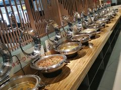 自助取餐区-感恩心素食馆(百世广场店)