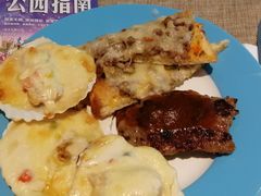 芝士焗扇贝-帝企鹅自助餐厅•儿童岛•真企鹅(长隆企鹅酒店)