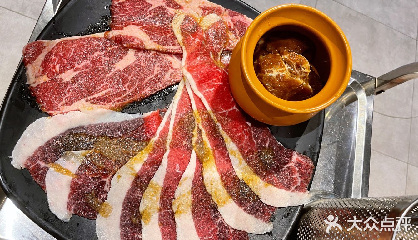 充满韩国风情的烤肉店