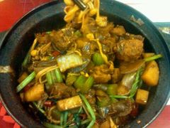 香菇排骨煲-重庆鸡公煲(三八山珍美食城店中店)