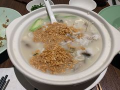 浓汤桂鱼配脆米-港丽餐厅(杭大店)