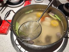 牛骨清汤锅-左庭右院鲜牛肉火锅(环球港店)