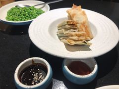 清炒嫩甜豆-老头儿油爆虾·知味杭州(爱琴海购物中心)