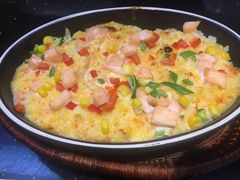 三文鱼芝士焗饭（微辣）新-栖川山葵家·寿喜锅·日式料理(龙湖北城天街商场店)