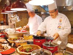 自助取餐区-亮马河饭店翠雅咖啡厅