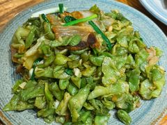脆皮莴笋炒腊肉-静一餐厅·湖北菜(前门店)
