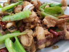 干煸鱿鱼-满口香饭店