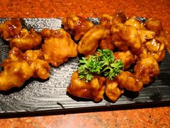 雪花糖醋里脊-绿茶餐厅(蓝色港湾店)