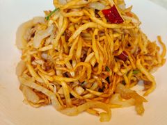 酸萝卜炒蛰皮-新时代大酒店(仰口路店)