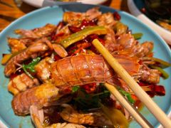 辣炒虾爬子-丹东立强海鲜烧烤·牛B大串(星海店)