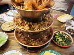-超越炭火牛蛙火锅鸡(河东店)