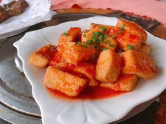 自制山泉豆腐-龙坛美食店