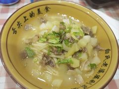 -白氏老婆婆干羊肉剁荞面·非物质文化遗产品牌(靖边总店)