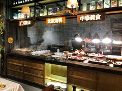 自助取餐区-领鲜活海鲜榴莲自助火锅(东门店)