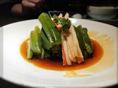 鲜汁秋葵-胖哥俩肉蟹煲(湖滨银泰in77店)