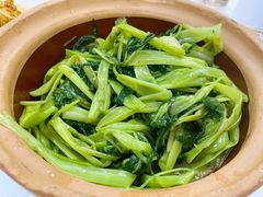 虾酱通菜-凤城康记饭店