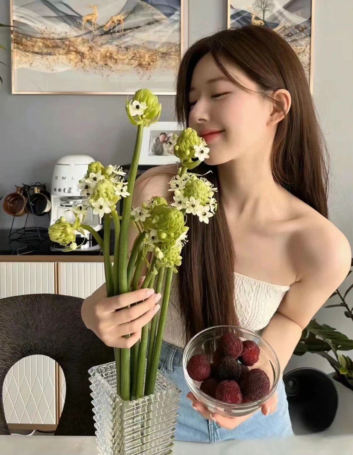 清新简约女头像